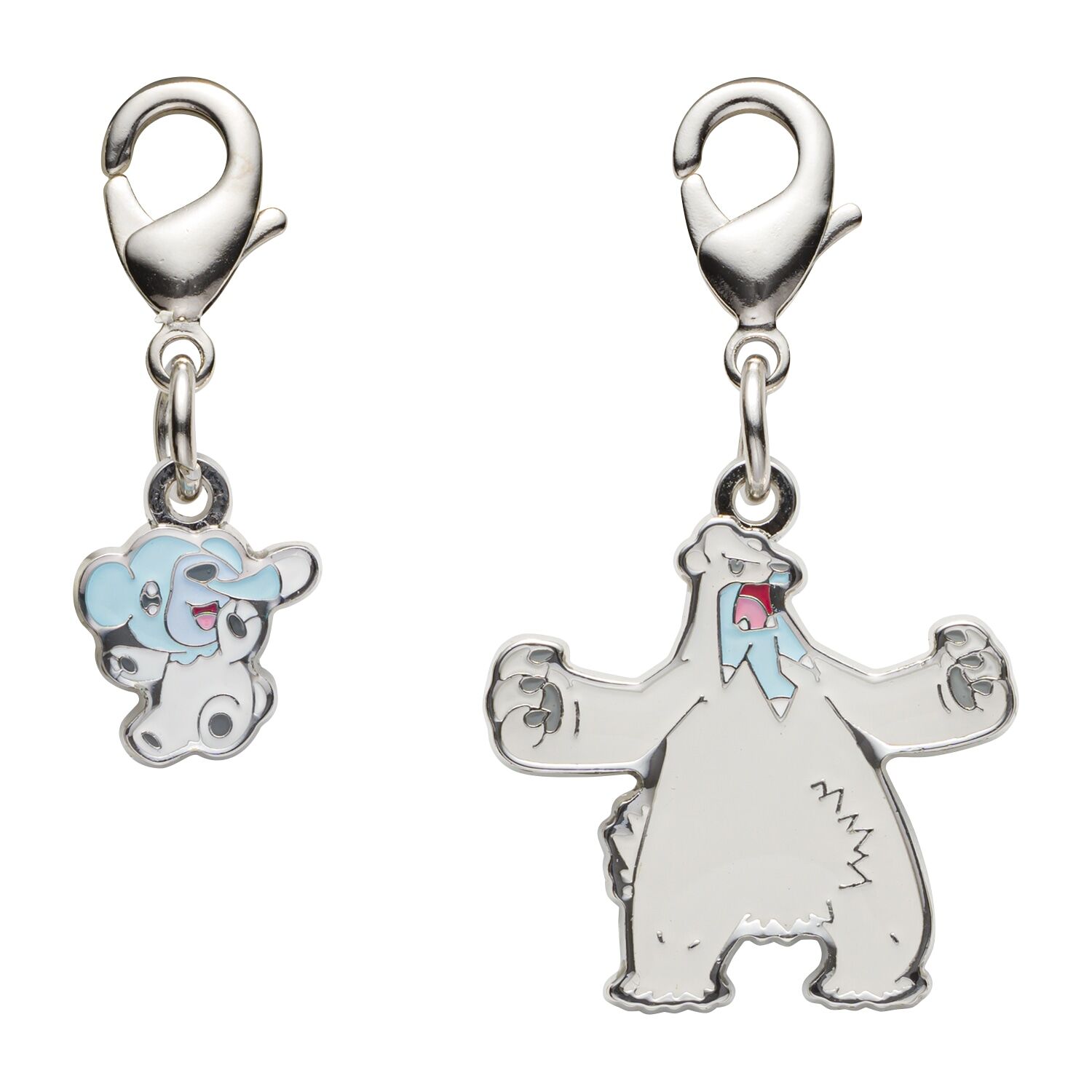 Pokemon Center - Cubchoo, Beartic Schlüsselanhänger - 2 Stück Pokemon Center - Cubchoo, Beartic Schlüsselanhänger - 2 Stück