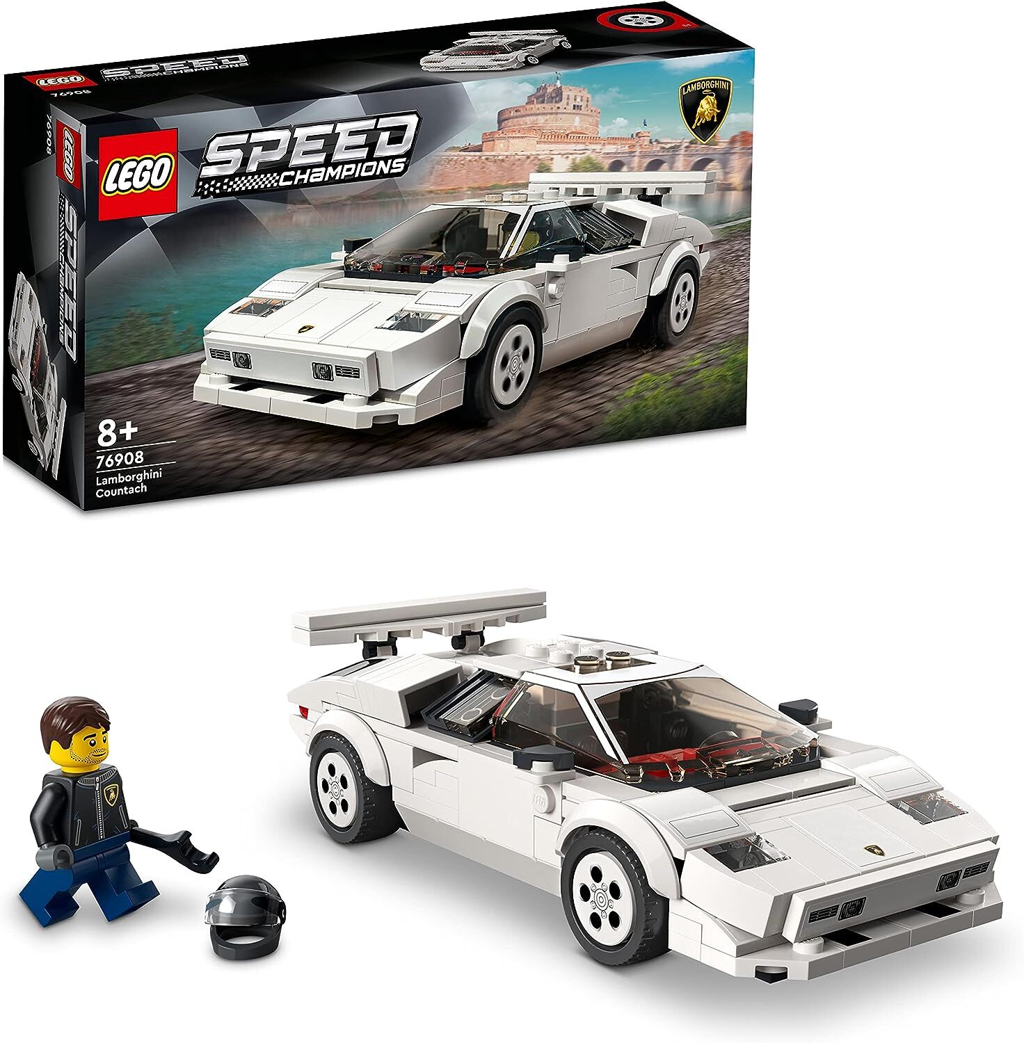 LEGO 76908 Speed Champions Lamborghini Countach LEGO 76908 Speed Champions Lamborghini Countach