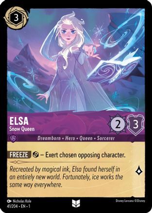 Elsa - Snow Queen - 41/204 - EN Elsa - Snow Queen - 41/204 - EN