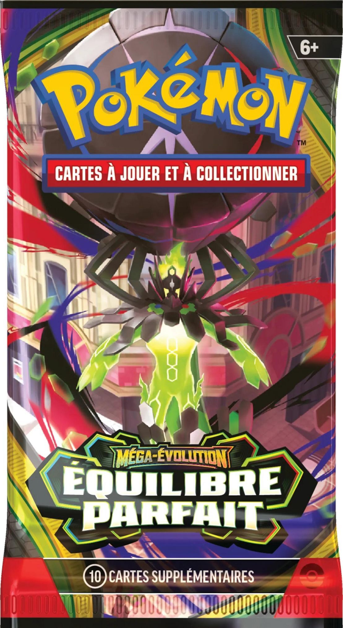 Pokémon JCC: Méga Évolution - Équilibre Parfait Booster Pack (10 Cards) - FR Pokémon JCC: Méga Évolution - Équilibre Parfait Booster Pack (10 Cards) - FR