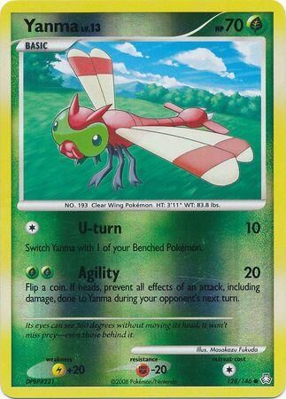 Yanma - 128/146 - Reverse Holo - EN