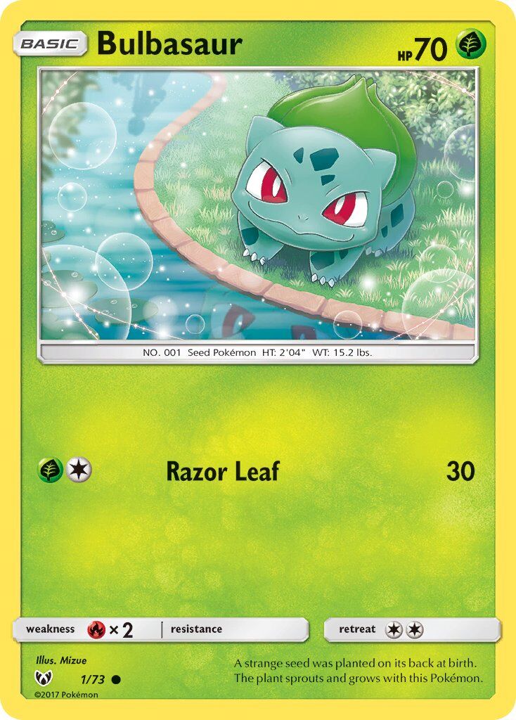 Bulbasaur - 1/73 - EN Bulbasaur - 1/73 - EN