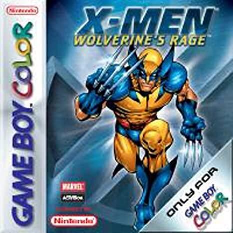 X-Men Wolverine's Rage - Game Boy Color X-Men Wolverine's Rage - Game Boy Color