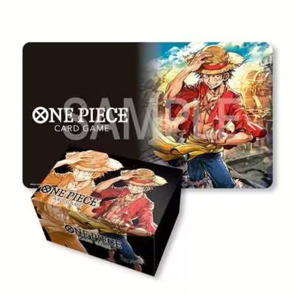 Playmat and Storage Box Set Monkey.D.Luffy - One Piece Card Game - EN Playmat and Storage Box Set Monkey.D.Luffy - One Piece Card Game - EN