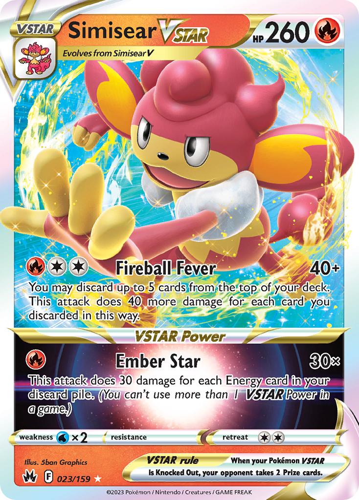 Simisear VSTAR - 023/159 - EN Simisear VSTAR - 023/159 - EN