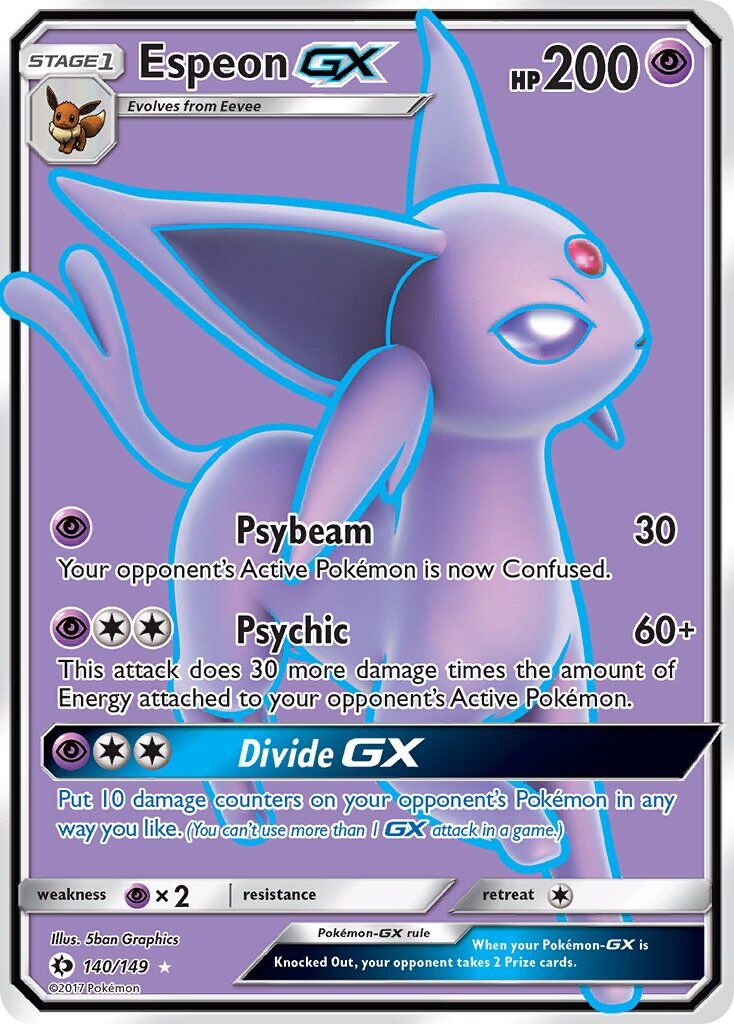 Espeon-GX - 140/149 - EN Espeon-GX - 140/149 - EN
