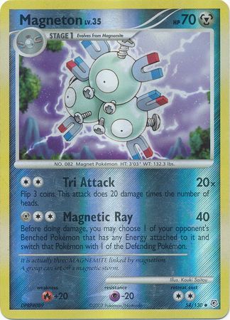 Magneton - 54/130 - Reverse Holo - EN Magneton - 54/130 - Reverse Holo - EN