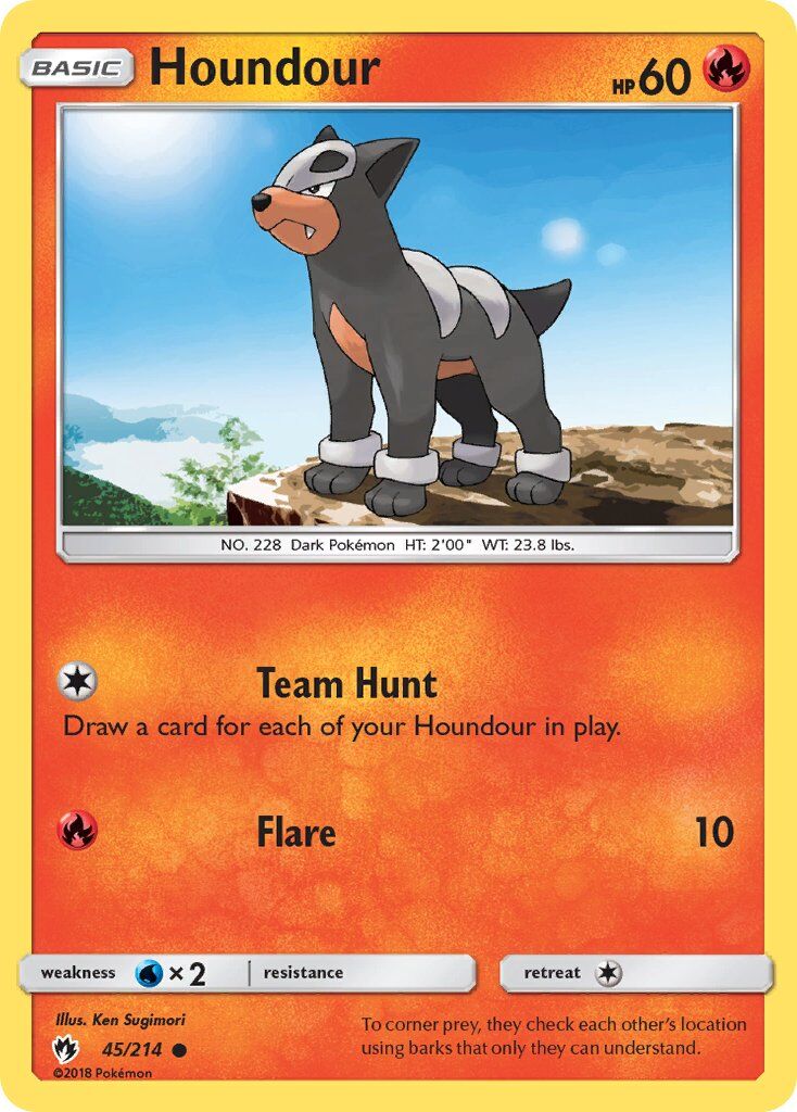 Houndour - 45/214 - EN