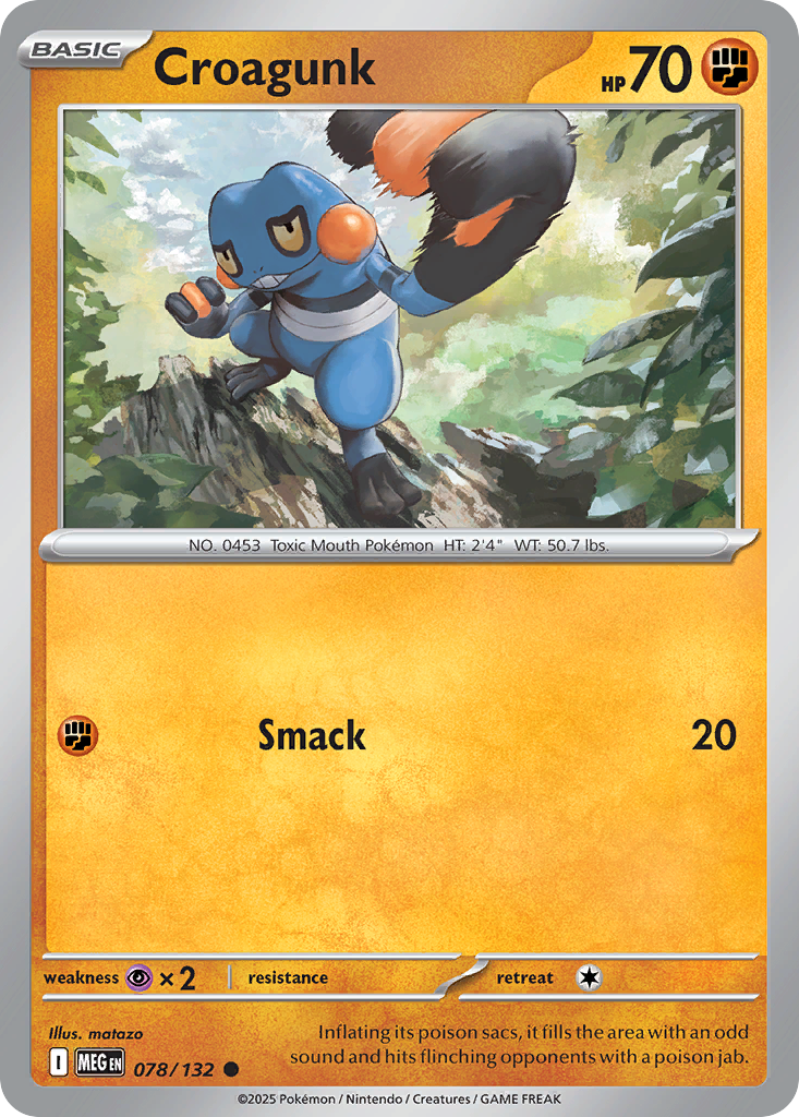 Croagunk - 078/132 - EN Croagunk - 078/132 - EN