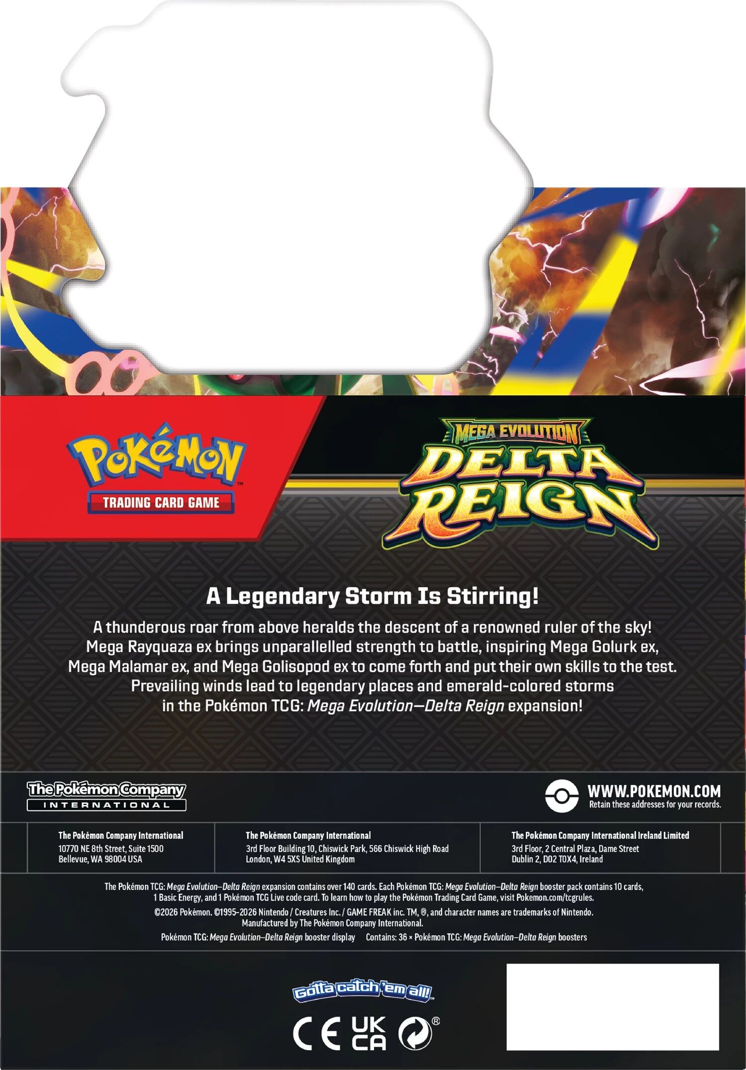 Pokémon TCG: ME06 Delta Reign Booster Display - EN