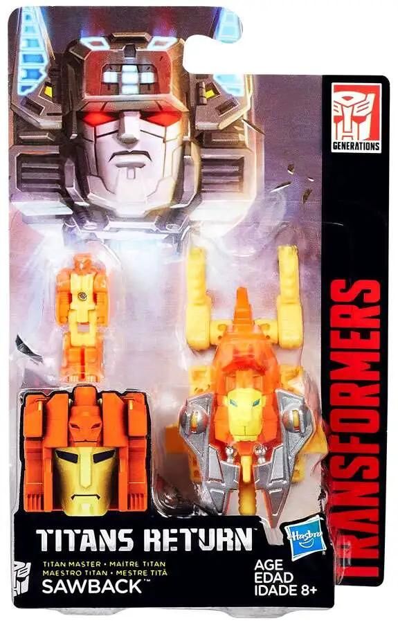 Transformers Generations Titans Return Sawback Action Figure