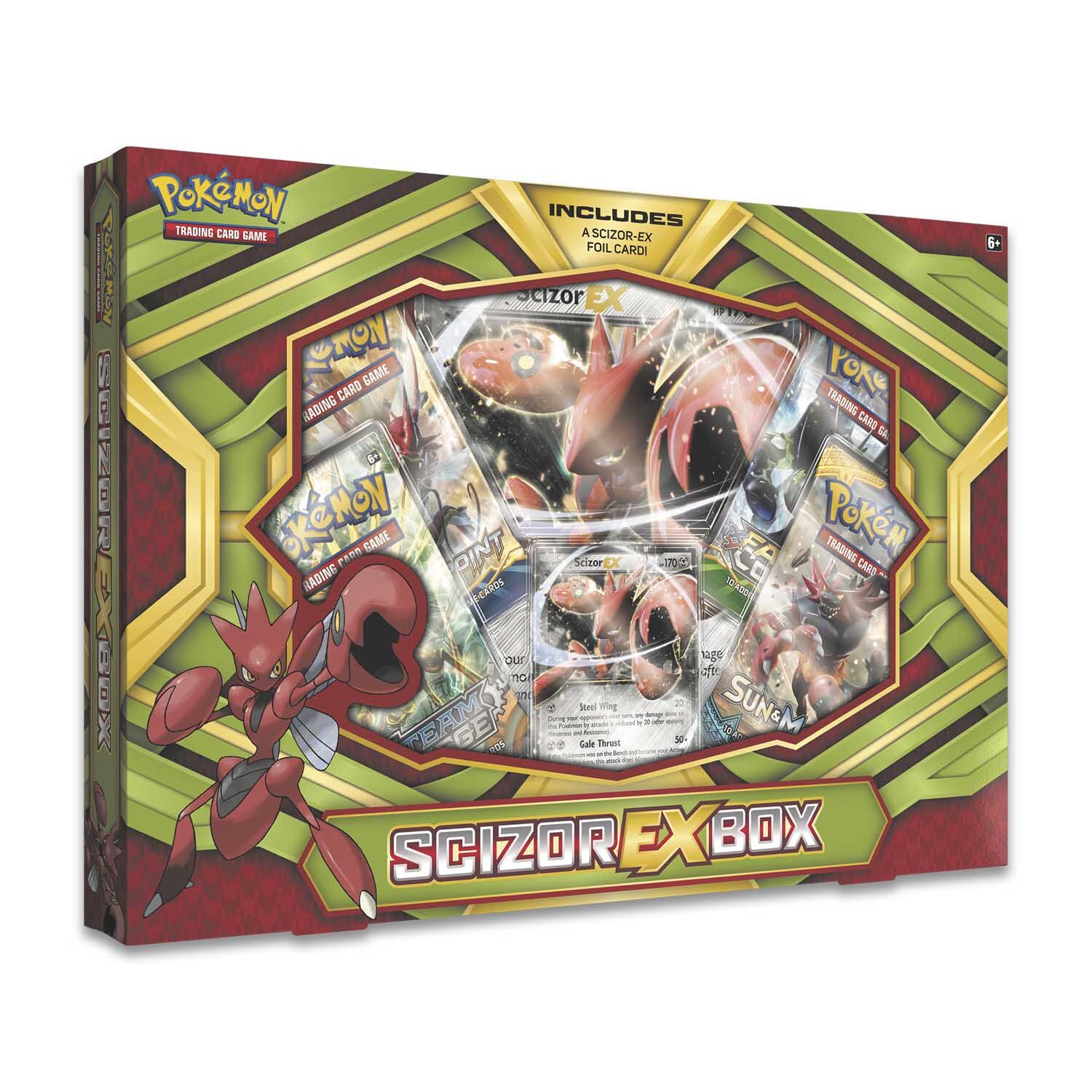 Pokémon Scizor EX Collection Box - EN Pokémon Scizor EX Collection Box - EN