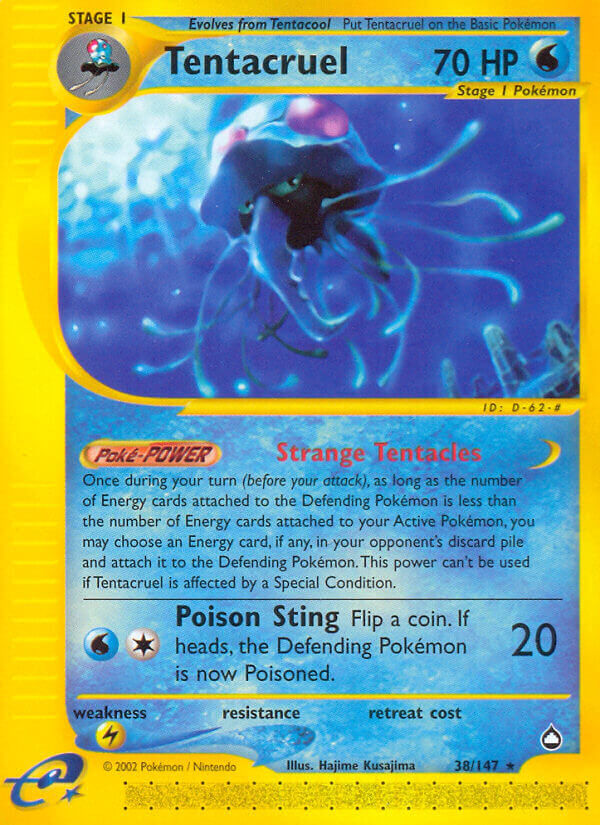 Tentacruel - 38/147 - EN Tentacruel - 38/147 - EN