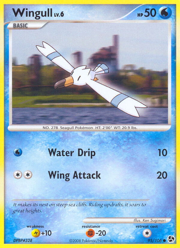 Wingull - 95/106 - Reverse Holo - EN