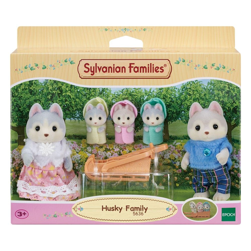 Sylvanian Families: Familie Husky Figur 8 cm Sylvanian Families: Familie Husky Figur 8 cm