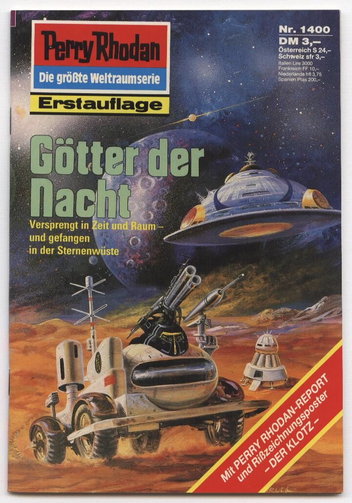 Perry Rhodan #1400 mit Facsimile #1
