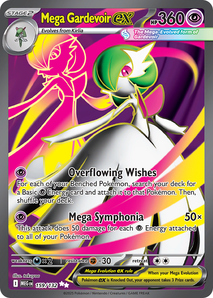 Mega Gardevoir ex - 159/132 - EN