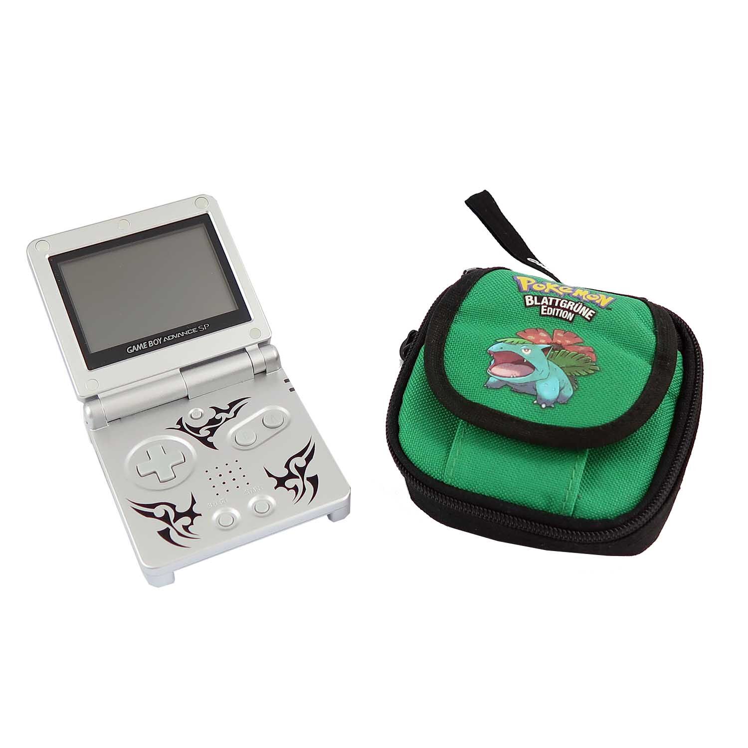 game-boy-advance-sp-1 Game Boy Advance SP Tribal mit Etui