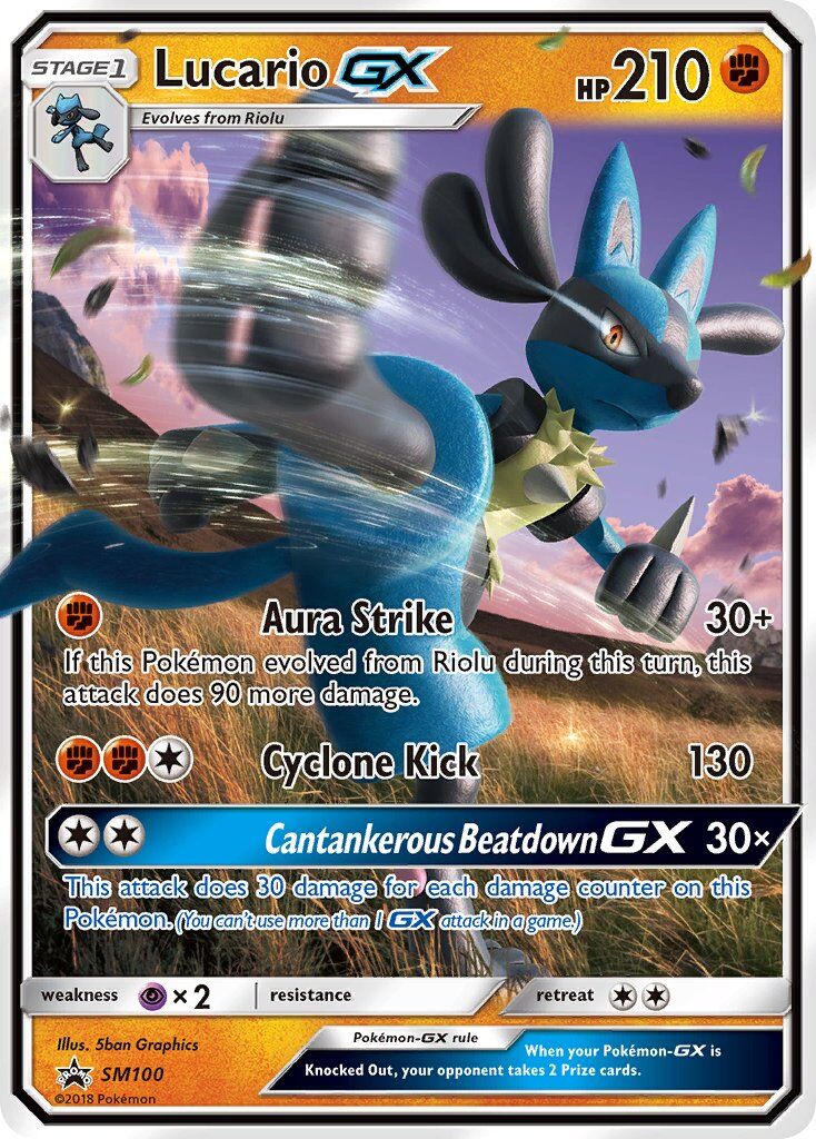 Lucario-GX - SM100/SM100 - EN