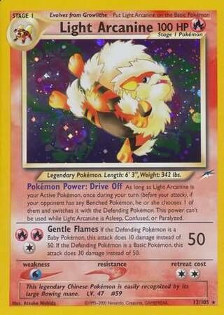 Light Arcanine - 12/113 - Unlimited - EN
