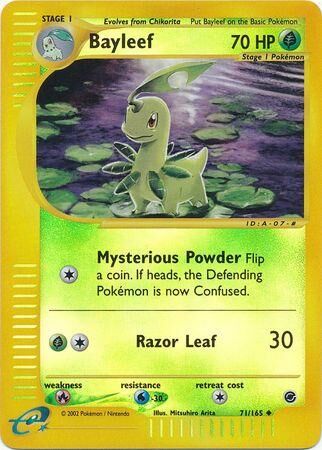 Bayleef - 71/165 - Reverse Holo - EN