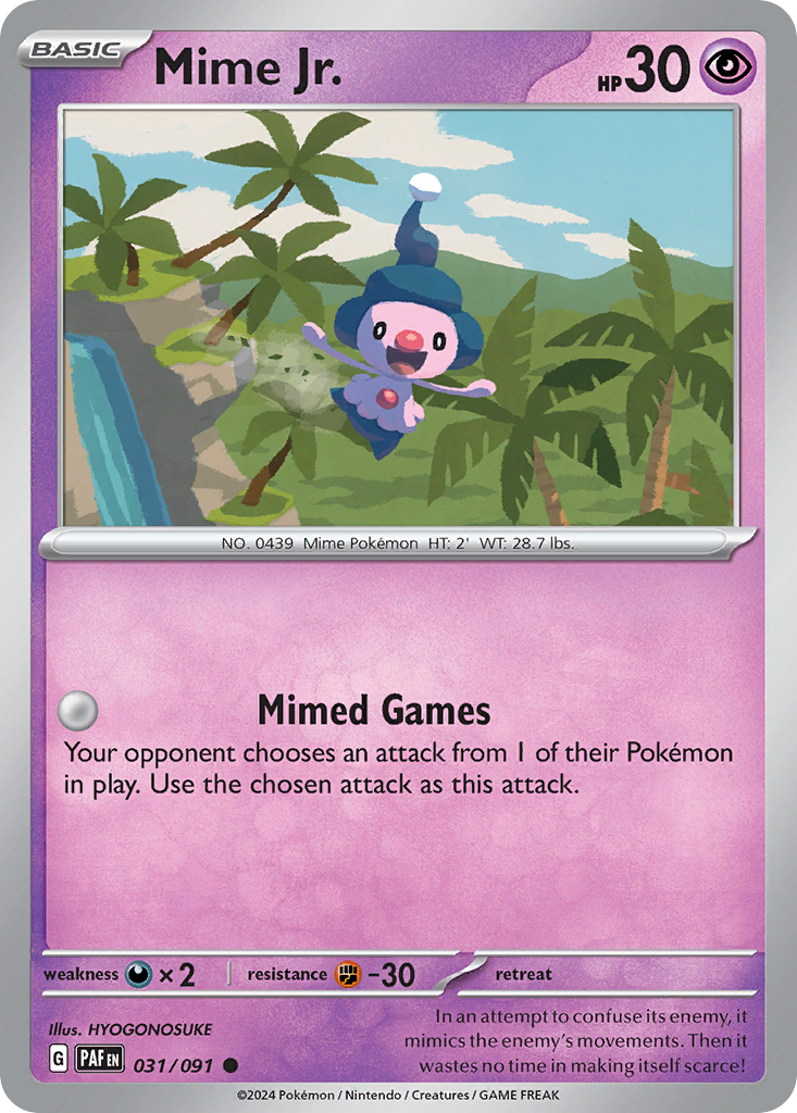 Mime Jr. - 031/91 - EN