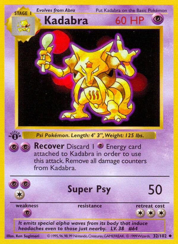 Kadabra - 32/102 - EN