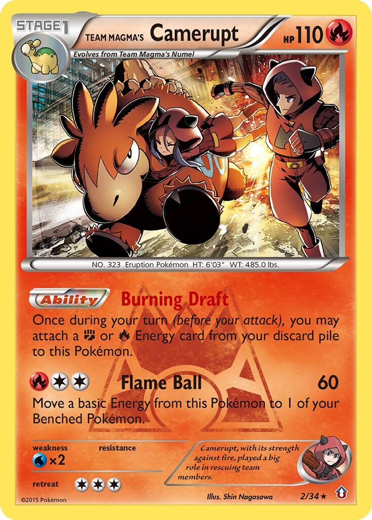 Team Magma’s Camerupt - 2/34 - EN Team Magma’s Camerupt - 2/34 - EN