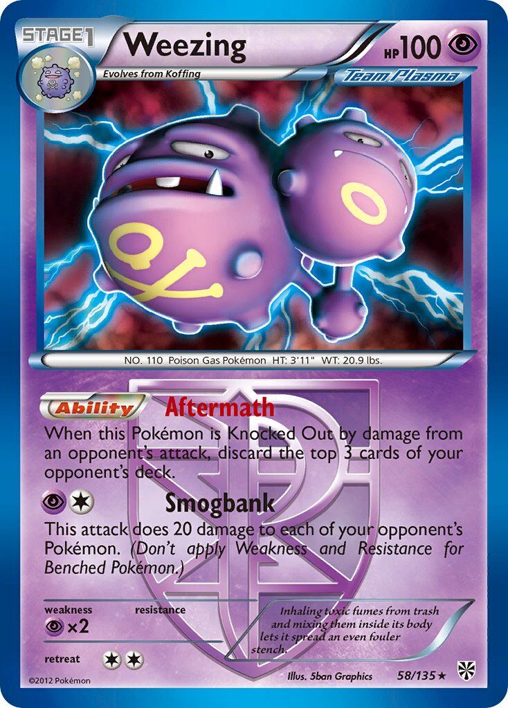 Weezing - 58/135 - EN Weezing - 58/135 - EN