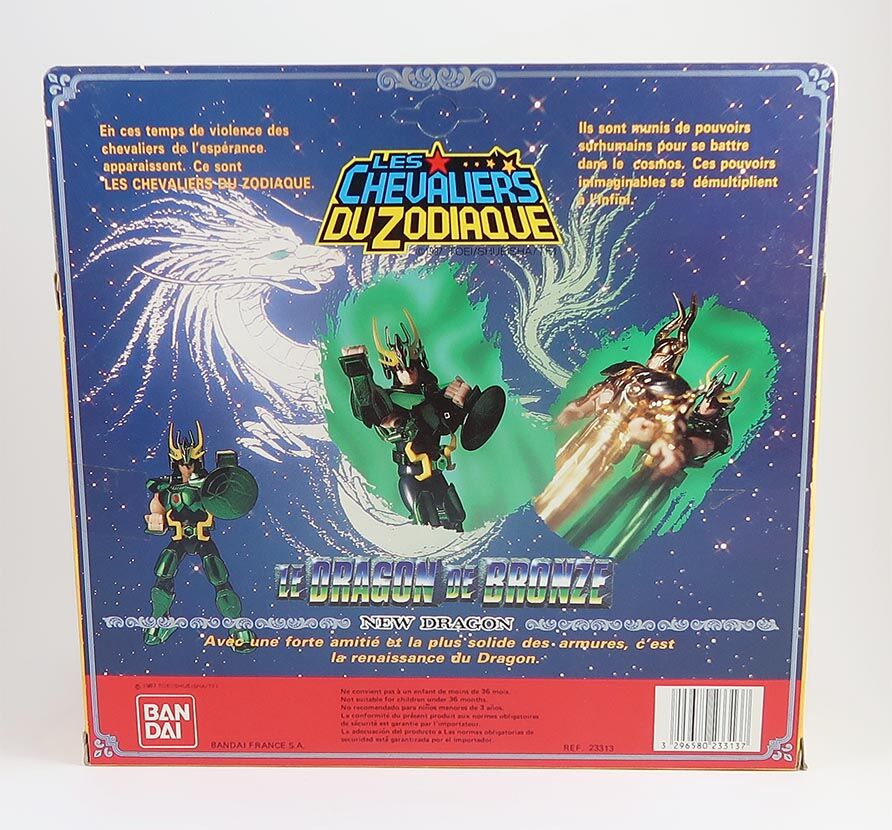 Dragon Shiryu Actionfigur Bandai 1987