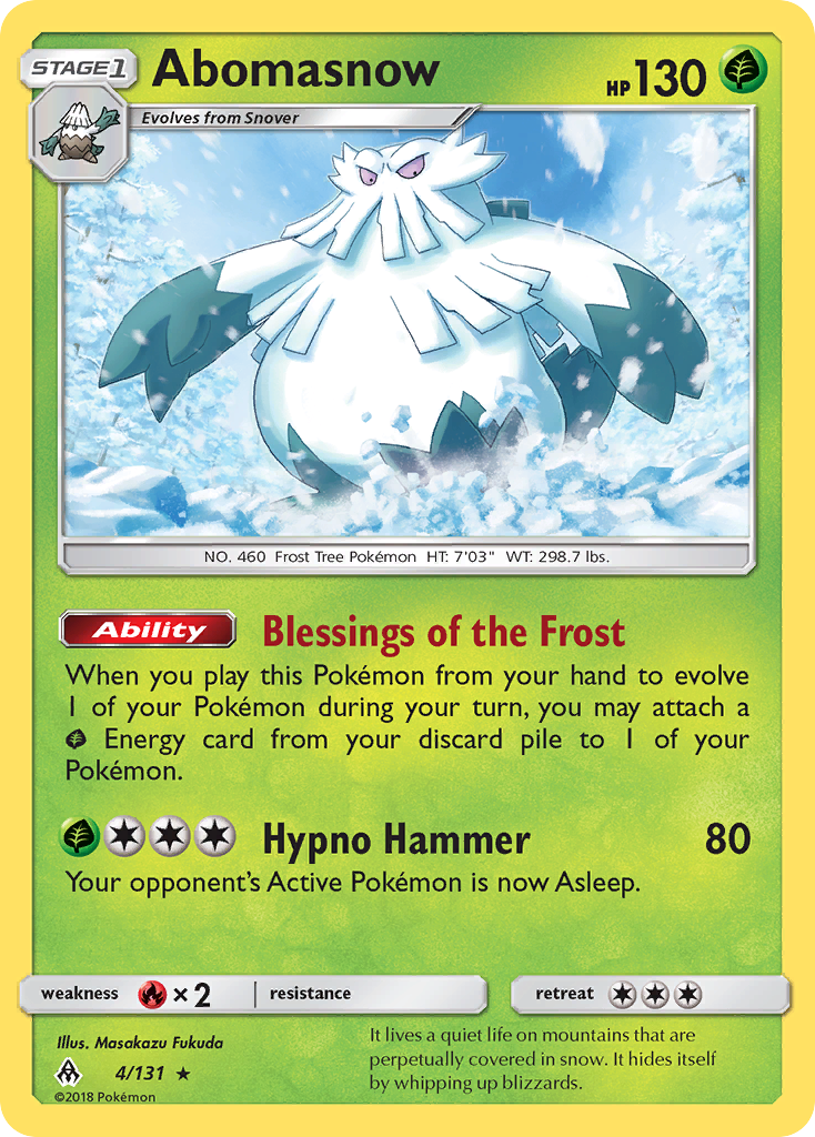 Abomasnow - 4/165 - EN Abomasnow - 4/165 - EN