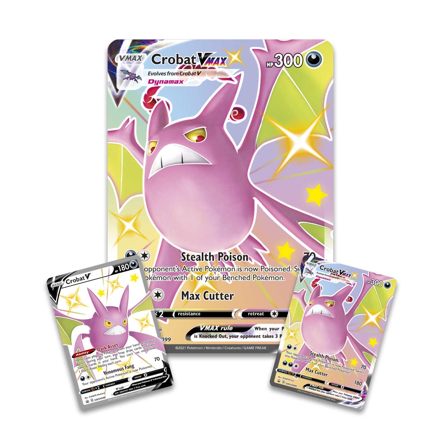Pokémon Shining Fates Crobat VMAX Premium Collection Box - EN