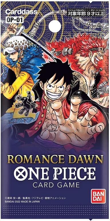 Romance Dawn Booster Pack - One Piece Card Game - JP Romance Dawn Booster Pack - One Piece Card Game - JP