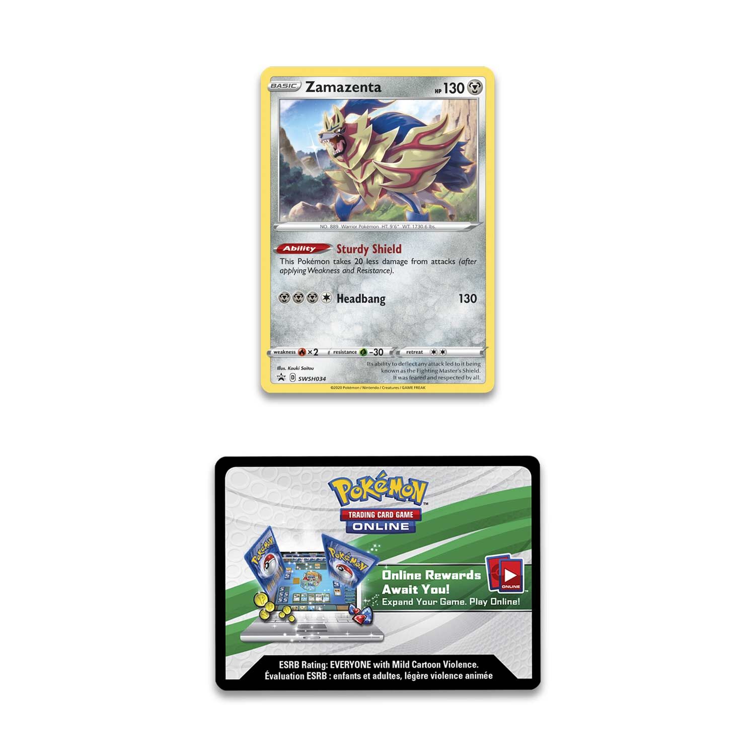 Pokémon True Steel Premium Collection Zamazenta Box - EN