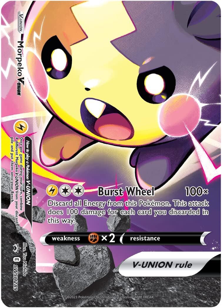 Pokémon Crown Zenith Morpeko V-UNION Premium Playmat Collection Box - EN