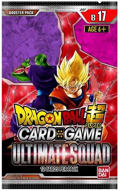 Super Unison Warrior Series 8 Ultimate Squad B17 Booster - 1st Edition - Dragon Ball Super Super Unison Warrior Series 8 Ultimate Squad B17 Booster - 1st Edition - Dragon Ball Super