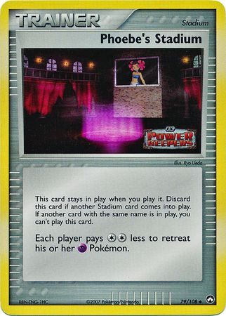 Phoebe’s Stadium - 79/108 - Reverse Holo - EN