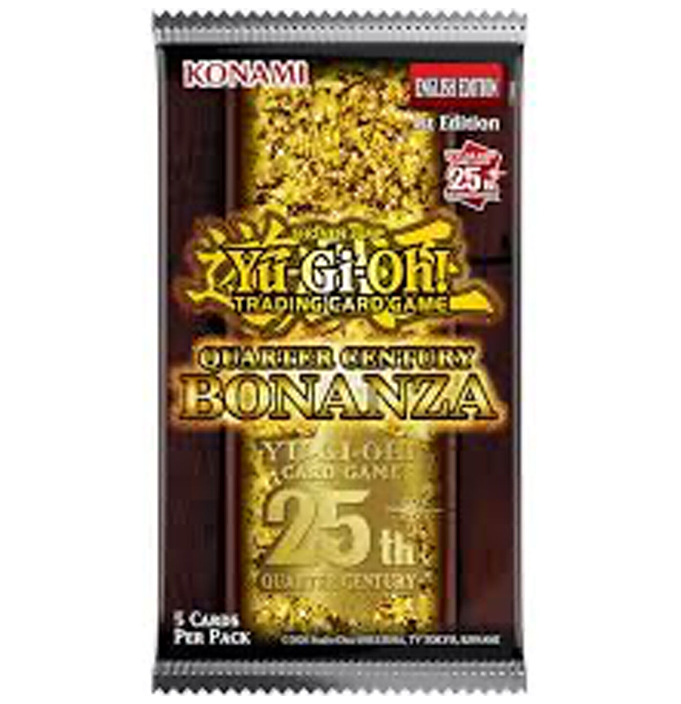 Quarter Century Bonanza Booster Pack - 1. Auflage - Yu-Gi-Oh! - EN Quarter Century Bonanza Booster Pack - 1. Auflage - Yu-Gi-Oh! - EN