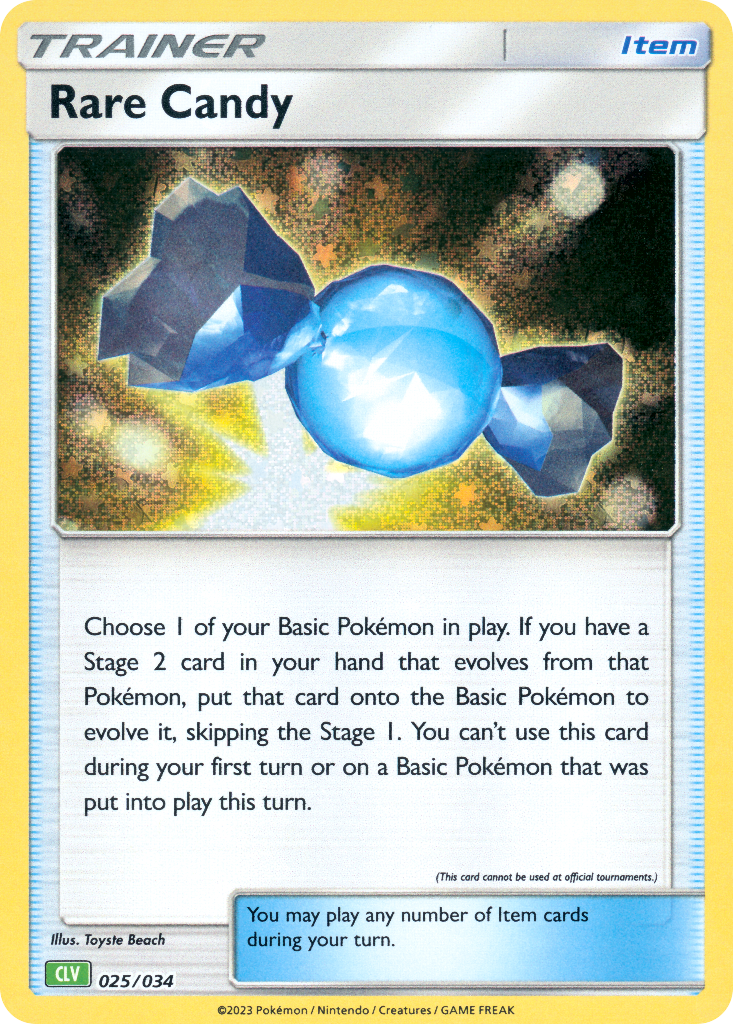 Rare Candy - 025/34 - EN
