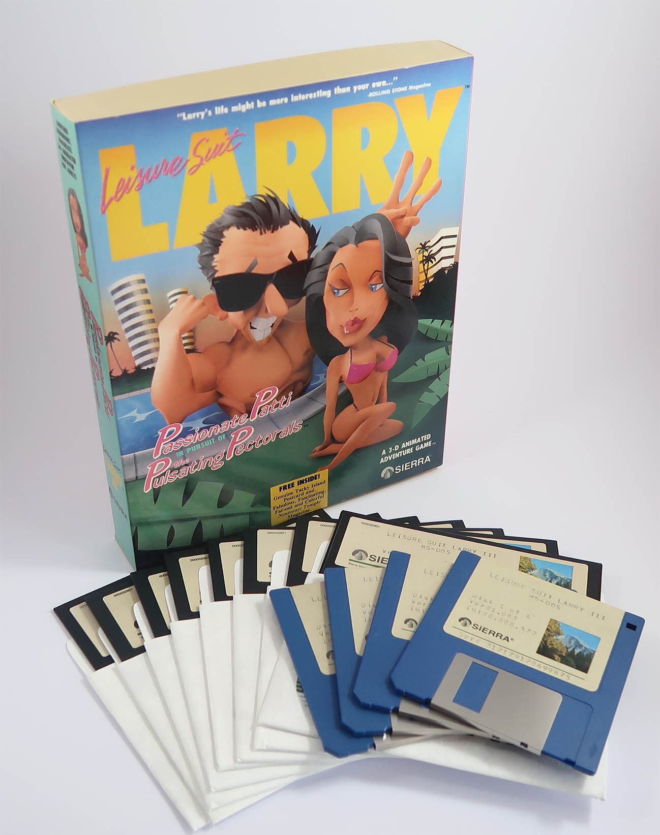 Leisure Suit Larry 3 Original PC Game 1989