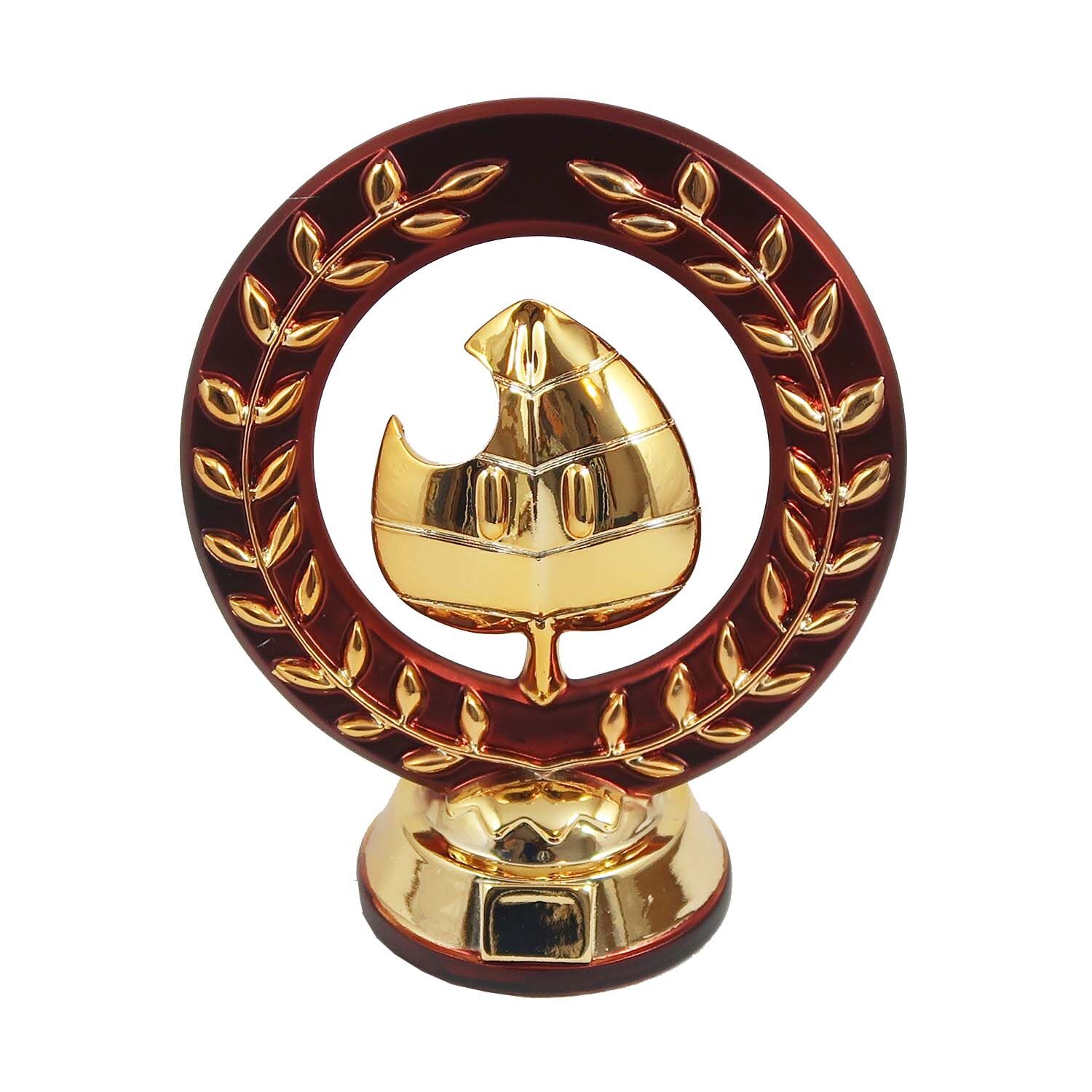 mario-kart-7-blatt-troph-e-club-nintendo-1 Mario Kart 7 Blatt-Cup Trophäe - Club Nintendo Statue