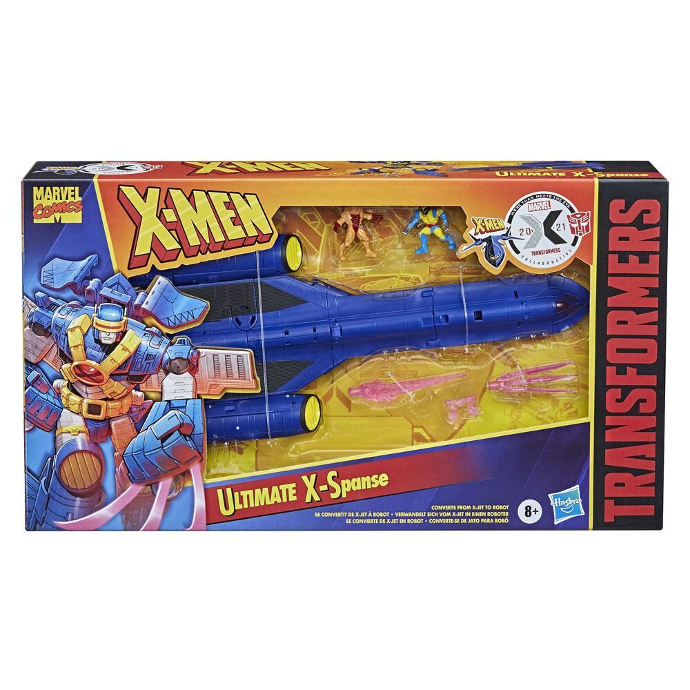 Transformers x Marvel X-Men Animated Actionfigur Ultimate X-Spanse 22 cm