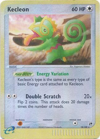 Kecleon - 18/100 - Reverse Holo - EN