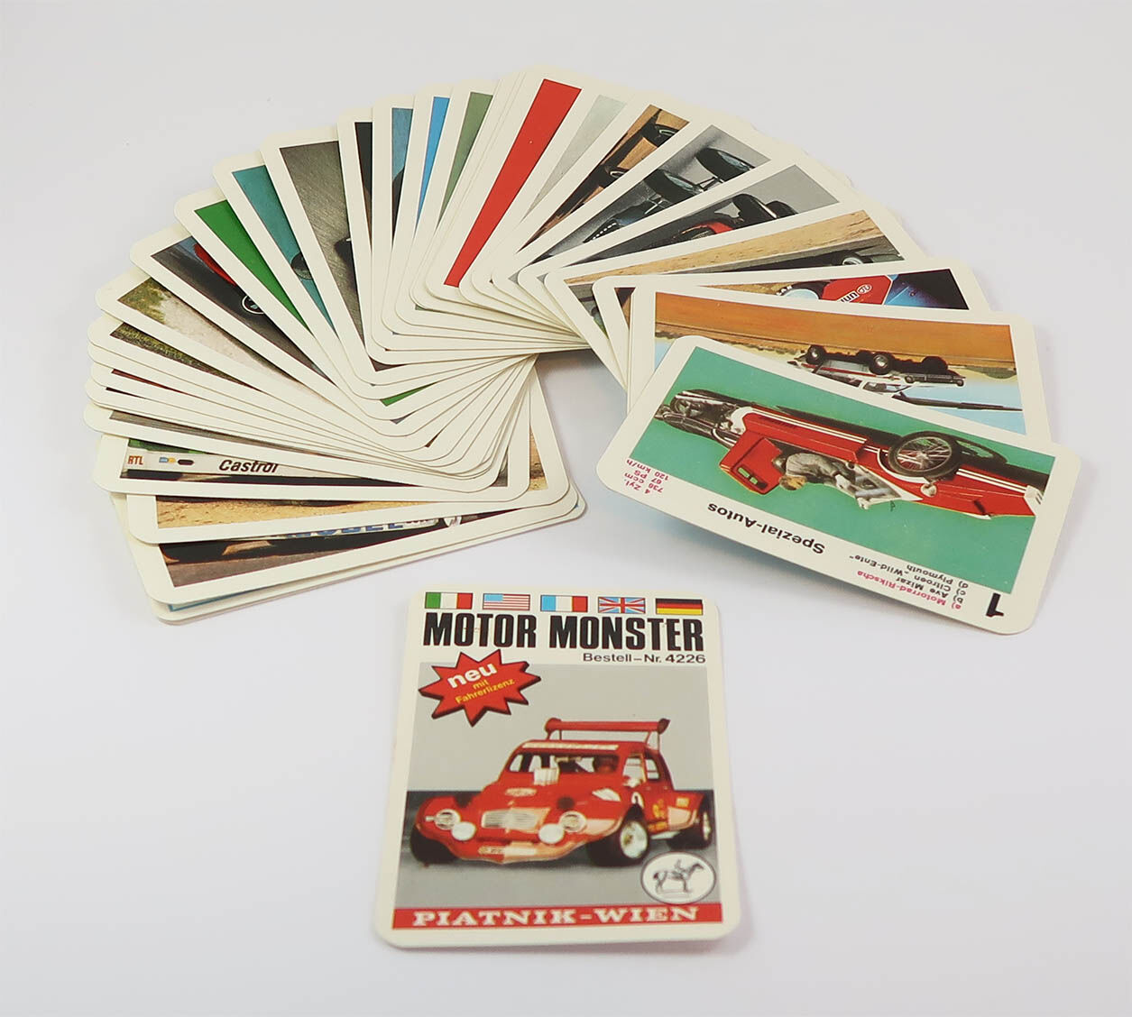 Motor Monster Quartett