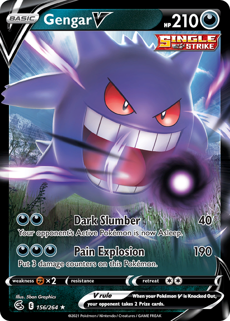 Gengar V - 156/264 - EN Gengar V - 156/264 - EN