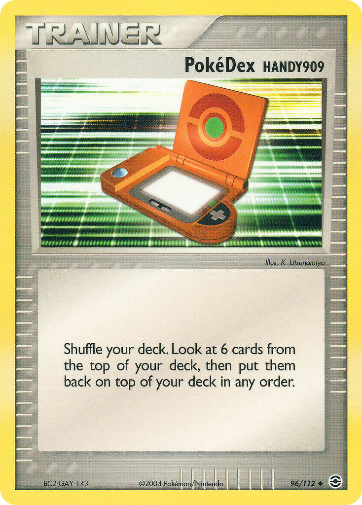 PokéDex HANDY909 - 96/112 - EN