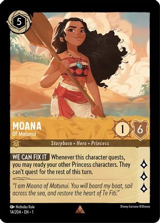 Moana - Of Motunui - 14/204 - EN Moana - Of Motunui - 14/204 - EN