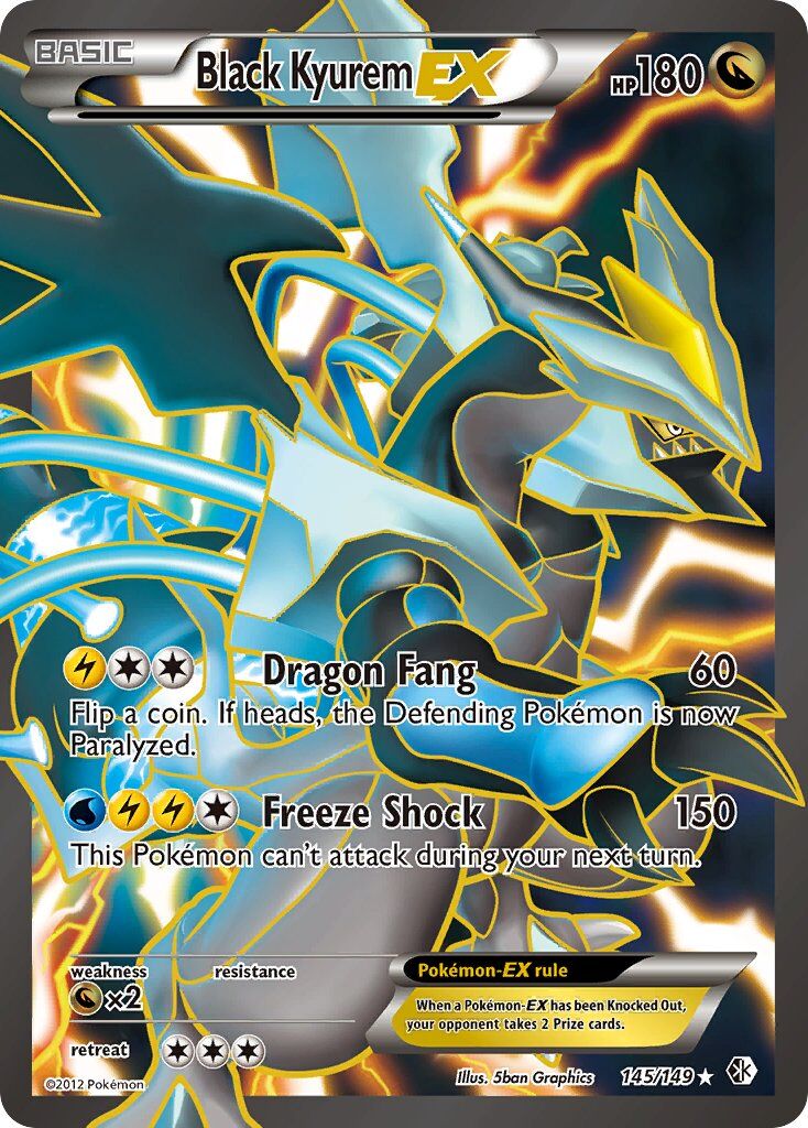 Black Kyurem-EX - 145/149 - EN