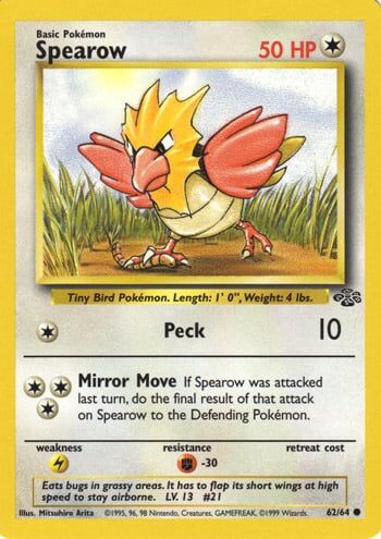 Spearow - 62/64 - Unlimited - EN