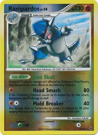Rampardos - 13/127 - Reverse Holo - EN